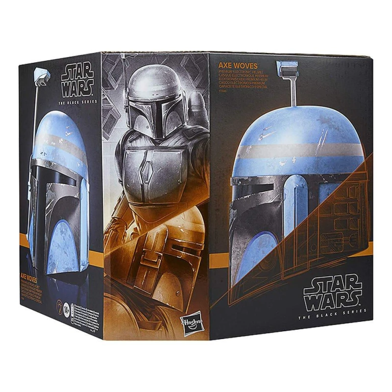 Image of Hasbro Star Wars The Black Series Axe Woves Premium Electronic Roleplay Helmet