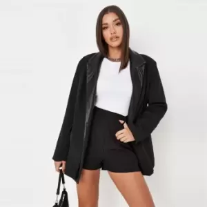 Image of Missguided Tailored Basic Shorts - Black