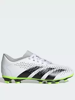 Image of Adidas Junior Predator 20.4 Firm Ground Football Boot, White, Size 5.5