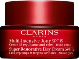 Image of Clarins Super Restorative Day Cream SPF15 All Skin Types 50ml