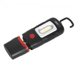 Image of Sealey Rechargeable LED 360 Inspection Lamp - Black