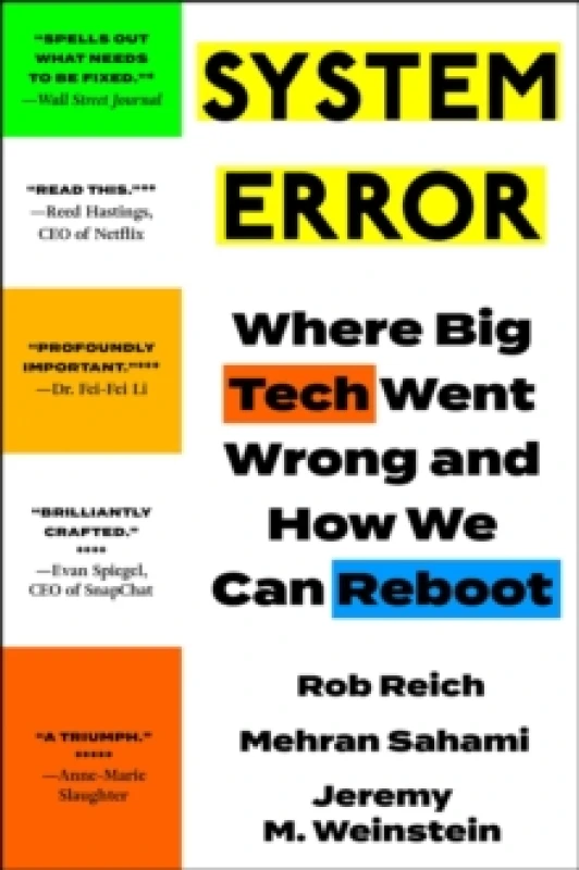 Image of System Error : Where Big Tech Went Wrong and How We Can Reboot Paperback / softback