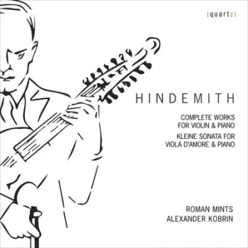Image of Hindemith Complete Works for Violin & Piano by Paul Hindemith CD Album
