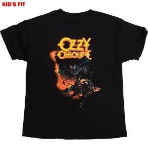 Image of Ozzy Osbourne - Demon Bull Kids 7 - 8 Years T-Shirt - Black