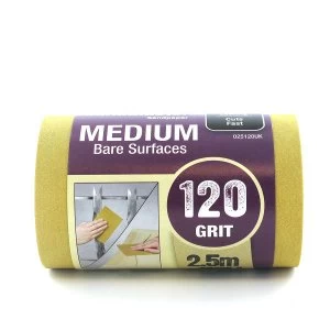 Image of 3M Sandblaster Medium Grit 2.5m Sandpaper Roll