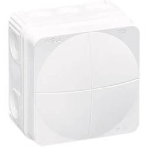 Image of Junction box L x W x H 76 x 76 x 51mm Wiska 10060622 White