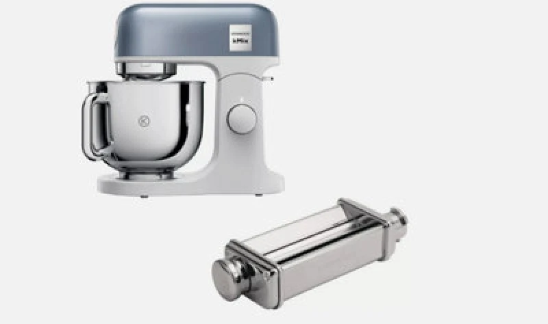 Image of Kenwood 5L Kmix Stand Mixer Blue & Lasagne Roller