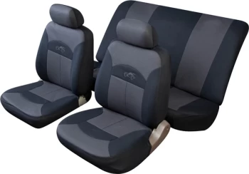 Image of Car Seat Cover Celsius - Set - Black/Grey COSMOS 14002C