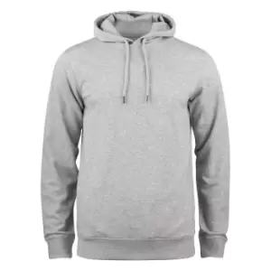 Image of Clique Mens Premium Melange Hoodie (S) (Grey Melange)
