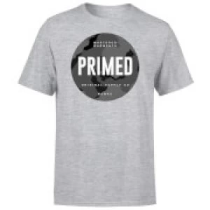 Image of Primed Stamp T-Shirt - Grey - 3XL
