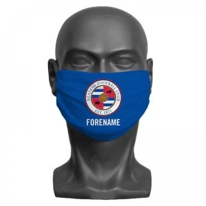 Image of Personalised Reading FC Crest Adult Face Mask