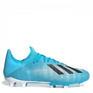 Image of adidas X 19.3 Football Boots Firm Ground - Cyan/Black