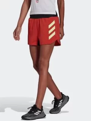 Image of adidas Terrex Agravic Shorts, Black, Size S, Women