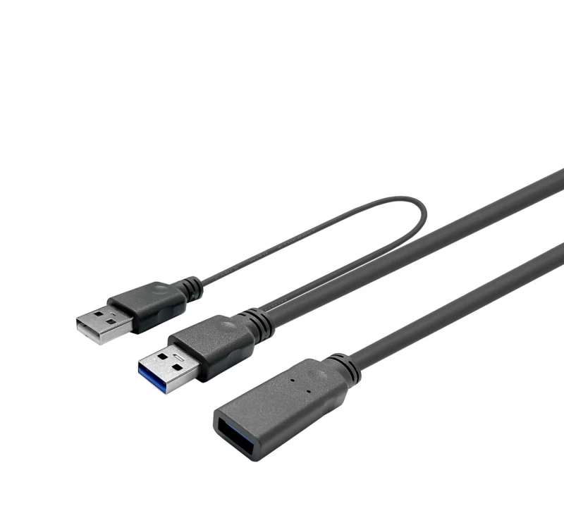 Image of Vivolink PROUSB3AAF3C USB cable USB 3.2 Gen 1 (3.1 Gen 1) 3m USB A Bl