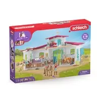 Image of Schleich Horse Club Lakeside Riding Center Toy Playset, 5 to 12...