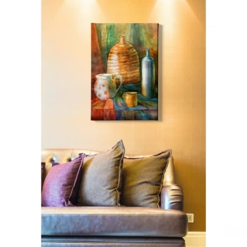 Image of Kanvas Tablo (50 x 70) - 264 Multicolor Decorative Canvas Painting