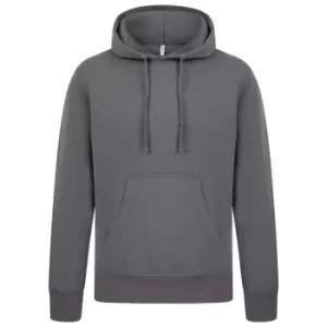 Image of Casual Classics Mens Ringspun Cotton Hoodie (M) (Charcoal)