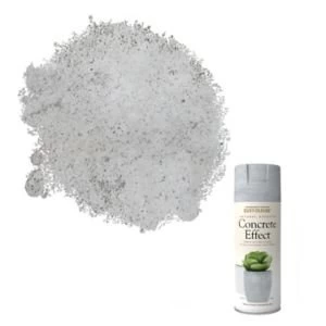 Image of Rust-Oleum Natural effects Matt Concrete effect Multi-surface Spray Paint 400ml