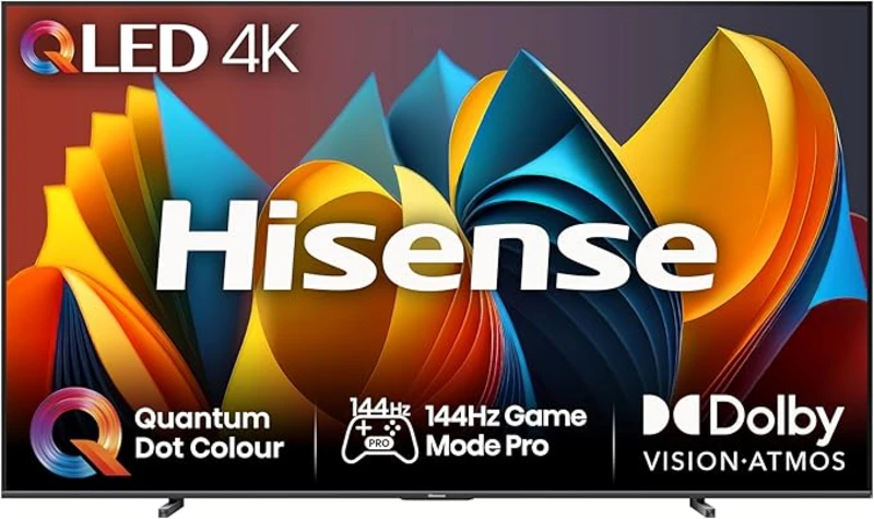 Image of Hisense 100" 100E7NQTUK Smart 4K Ultra HD QLED TV