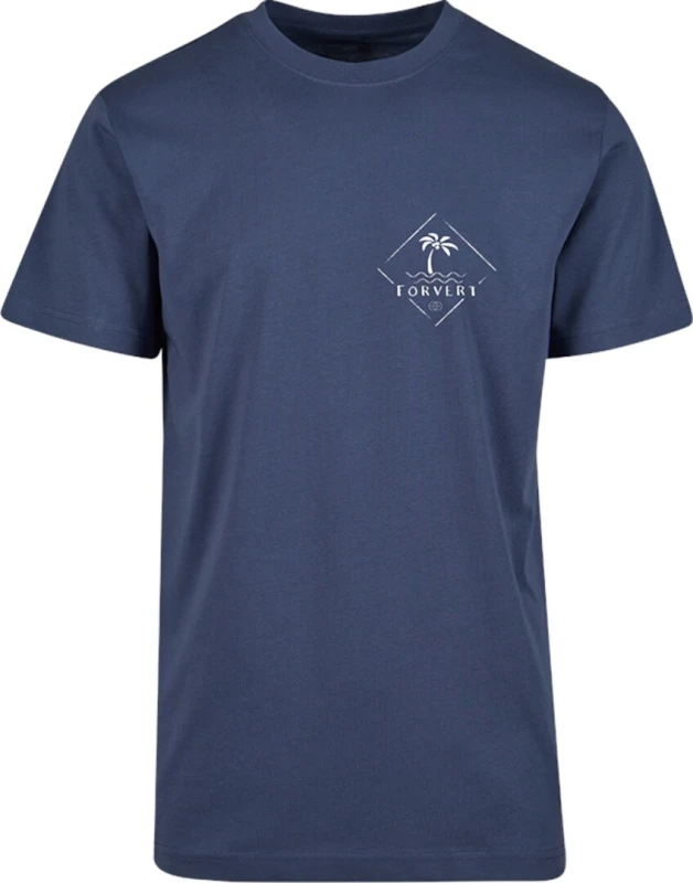 Image of Brandit Forvert Lompoc T-Shirt, blue, Size L