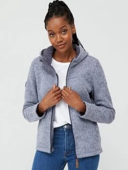 Image of Trespass Reserve Full Zip Hoodie - Denim Blue