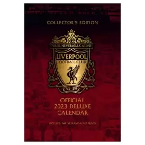 Image of The Liverpool FC 2023 A3 Deluxe Calendar