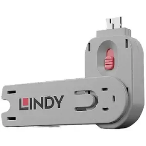 Image of LINDY USB-A socket key Lindy Pink 40620