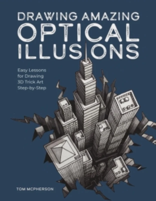 Image of Drawing Amazing Optical Illusions : Easy Lessons for Drawing 3D Trick Art Step-by-Step Paperback / softback