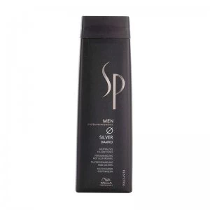 Image of Wella SP Mens Grey Hair Silver Shampoo 250ml