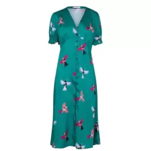 Image of Ps Paul Smith Bird Print Dress - Green