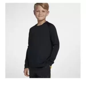 Image of Nike Academy Crew Sweater Junior Boys - Black