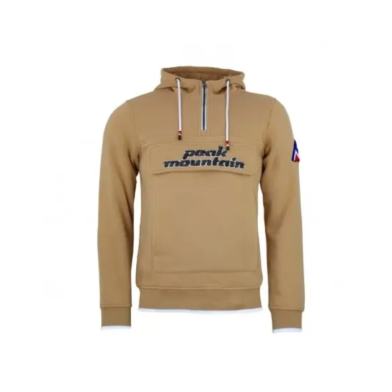 Image of Peak Mountain Hoodie fleece Peak Mountain Ceflow Marron Male 2XL CEFLOW/XH-CARAMEL