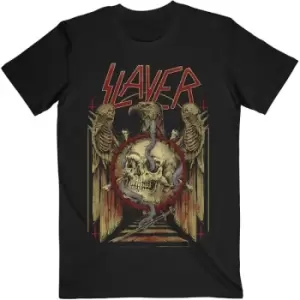 Image of Slayer - Eagle & Serpent Unisex Large T-Shirt - Black