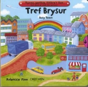 Image of Tref Brysur/busy Town by Rebecca Finn Hardback