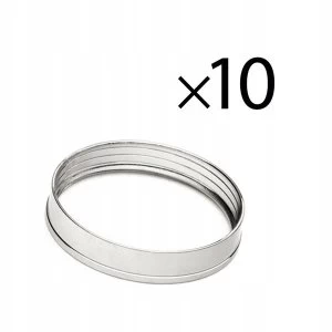 Image of EK Water Blocks EK-Torque HTC 12mm Fitting Colour Pack (10 pcs) - Nickel