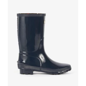 Image of Barbour Childrens Sheild Wellington Boots - Navy
