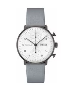 Image of Junghans 027/4008.05 Max Bill Chronoscope 40mm Black & Watch