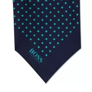 Image of Boss Mens Pocket Square - Blue