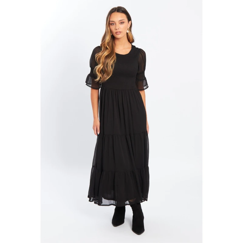 Image of Be You Maxi Dress Womens - Black 8