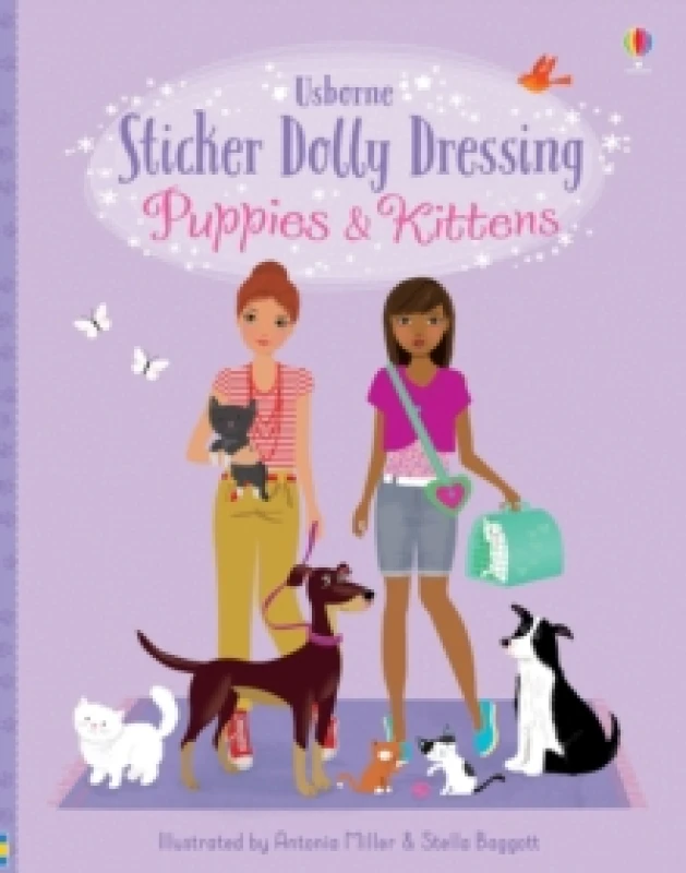 Image of sticker dolly dressing puppies and kittens 9781474971614