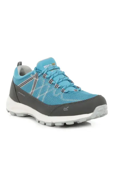 Image of Regatta 'Lady Samaris Lite' Waterproof ISOTEX Low Walking Shoes Light Blue