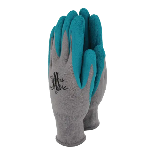 Image of Town & Country Bamboo Gloves Teal Extra Small