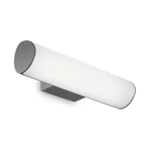 Image of Ideal Lux ETERE - Integrated LED Outdoor Wall Lamp 1 Light Anthracite 3000K IP44