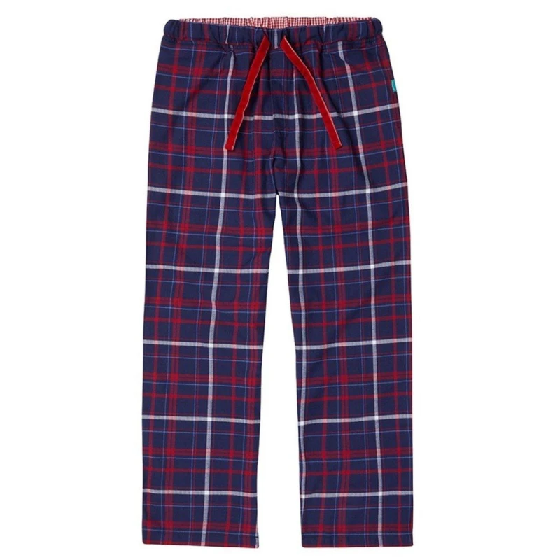 Image of Loungers Ladies Organic Brushed Cotton Lounge Trousers Red Panda female 14 (L)