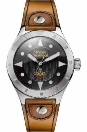 Image of Mens Vivienne Westwood Smithfield Cuff Watch VV160BKBR
