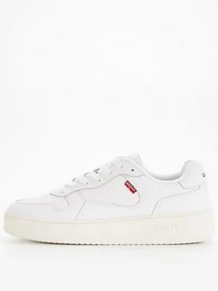 Image of Levis Regular White - White Glide Sneakers White Male 42 188471UK