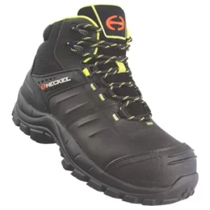 Image of Black Safety Boots, 100% Metal Free, Size 13