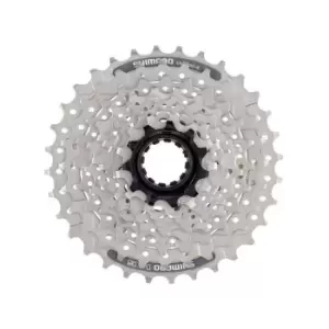 Image of Shimano HG201 9 Speed Cassette - Silver