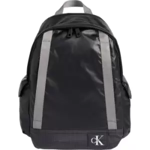 Image of Calvin Klein Jeans Utility Grid Pilot Backpack - Black