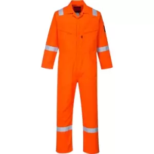 Image of Portwest AF50 Araflame Platinum Coverall Orange 46" 31"